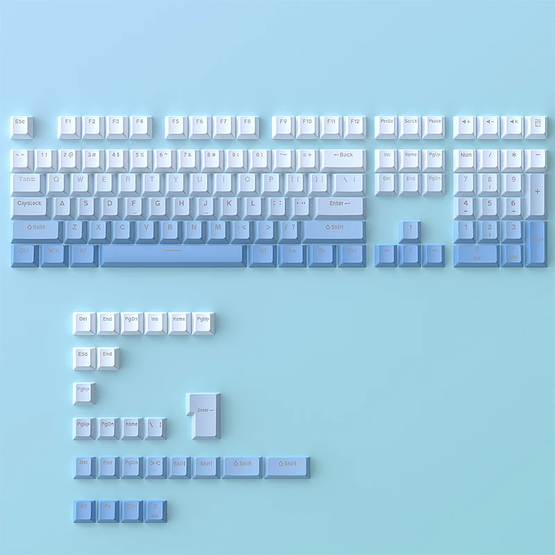 Double Shot Gradient Shine Through Keycap Set 4 Double Shot Gradient Shine Through Keycap Set - Image 4