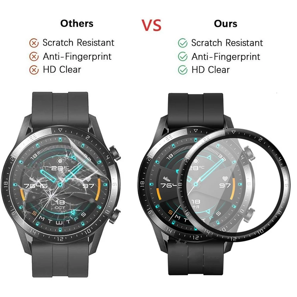 Tempered Glass for Huawei Watch GT3 Pro 5 Tempered Glass for Huawei Watch GT3 Pro - Image 5