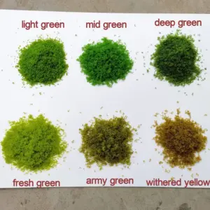 Vibrant Green Model Terrain for Dioramas 15 S4df25b38e6d84ae4a5a7ca08a775f358J