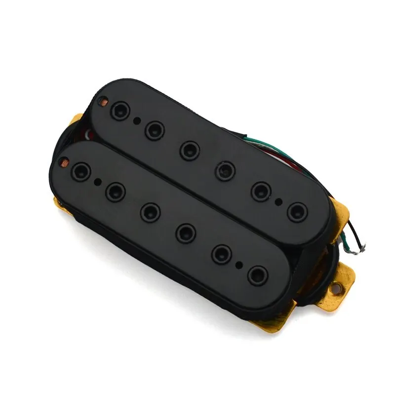 Black 6-String Humbucker Pickup for Guitars 4 Black 6-String Humbucker Pickup for Guitars - Image 4