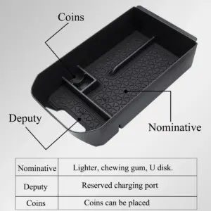 Toyota RAV4 2019-2022 Center Console Organizer Trays 11 S4df93743082b441ab866509e7d36aed9U