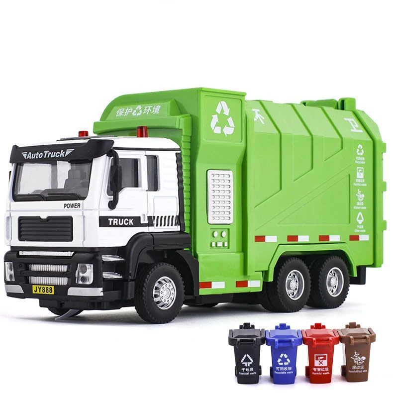 1/32 Scale City Garbage Truck Model 8 1/32 Scale City Garbage Truck Model - Image 8