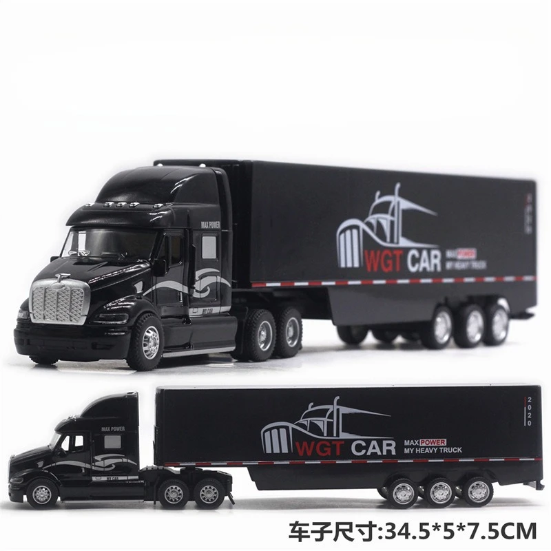 1:48 Scale Diecast Container Truck Model 6 1:48 Scale Diecast Container Truck Model - Image 6
