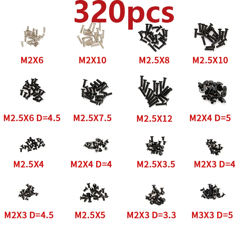 320-Piece Laptop Screw Set for Repairs 6 320-Piece Laptop Screw Set for Repairs - Image 6