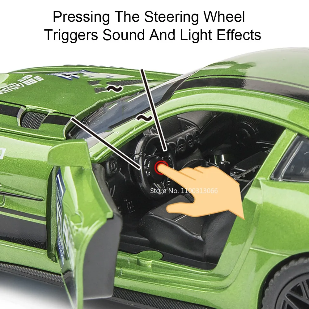 1:32 Scale GT3 GTR Diecast Model Car 5 1:32 Scale GT3 GTR Diecast Model Car - Image 5