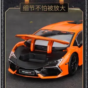 Vibrant Orange 1:24 Scale Diecast Model Car 10 S4eafc968e5a640bca4ea6fea0e8e2006l