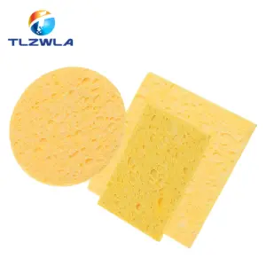 Vibrant Yellow Soldering Iron Cleaning Sponges Set 12 S4eb38da9444a49aa98892286b7aa4fd3p