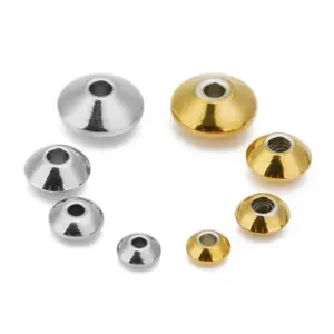Stainless Steel UFO Spacer Beads Set 9 S4ec6d03085cc4e39849ca1861018f347G
