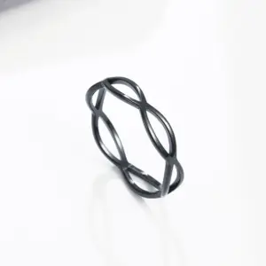 Geometric Hollow Ring for Women 7-13 15 S4eedbac6c7774914a72c8fdb74d50adbz