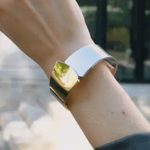 Gold Stainless Steel Geometric Cuff Bracelet for Women 13 S4ef8b75d697648d2a8cffa0f7e1dd7ecZ