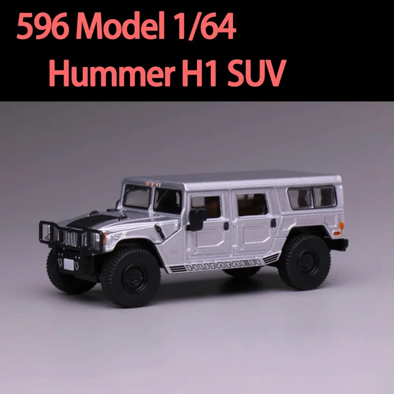 1/64 Scale Diecast Hummer H1 SUV Model by WELLY 8 1/64 Scale Diecast Hummer H1 SUV Model by WELLY - Image 8