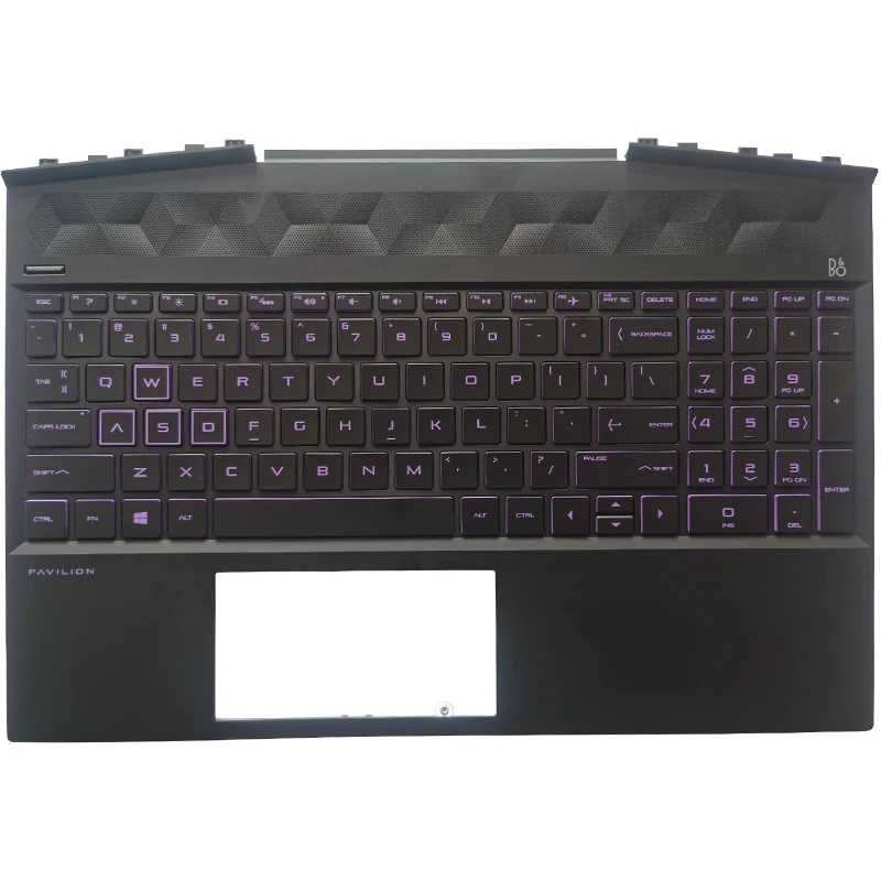 HP Pavilion TPN-C141 Backlit Keyboard and Palmrest Set 3 HP Pavilion TPN-C141 Backlit Keyboard and Palmrest Set - Image 3