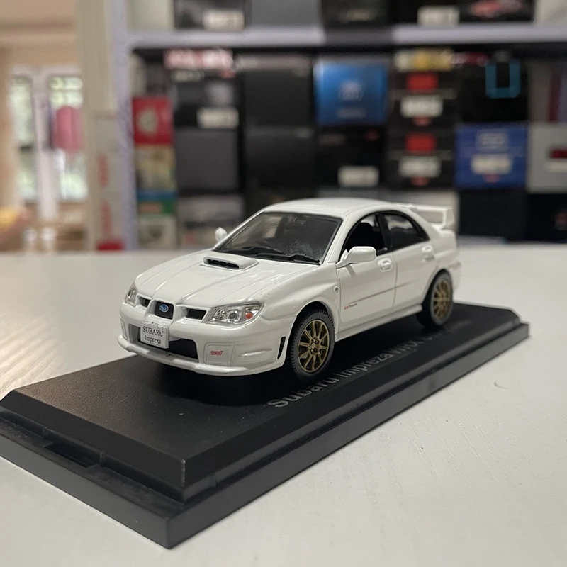 White 1:43 Scale Impreza WRX STI Diecast Model 1 White 1:43 Scale Impreza WRX STI Diecast Model