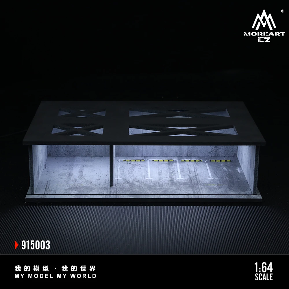 1:64 Scale Underground Parking Scene Model 3 1:64 Scale Underground Parking Scene Model - Image 3