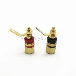 Gold-Plated Copper Speaker Terminals Set 14 S4f4036fcdc784a49bd60b699300b2994R