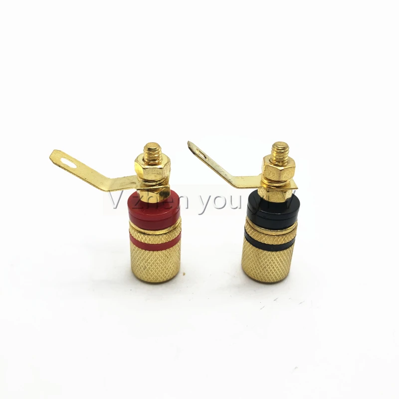 Gold-Plated Copper Speaker Terminals Set 5 Gold-Plated Copper Speaker Terminals Set - Image 5