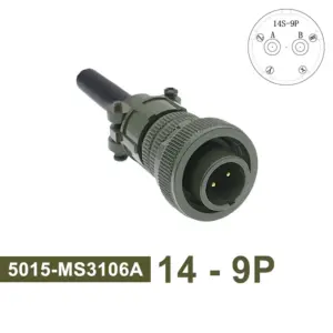 Mil-Circular Connector Set with Gold Contacts 16 S4f4169249d1049d190fd727adc6f16b8S