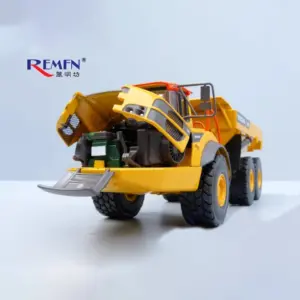 A40G EC210B Alloy Dump Truck Model 1:50 Scale 10 S4f6afbdac2dd416eb8ea34836561def4x