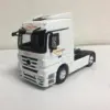 1:50 Scale Trailer Truck Model with Rotatable Wheels