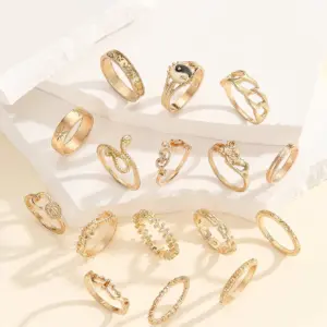 Gold-Color Snake Ring Set with Geometric Designs 11 S4f75cdb77c894e939eb8991dbd85796bF