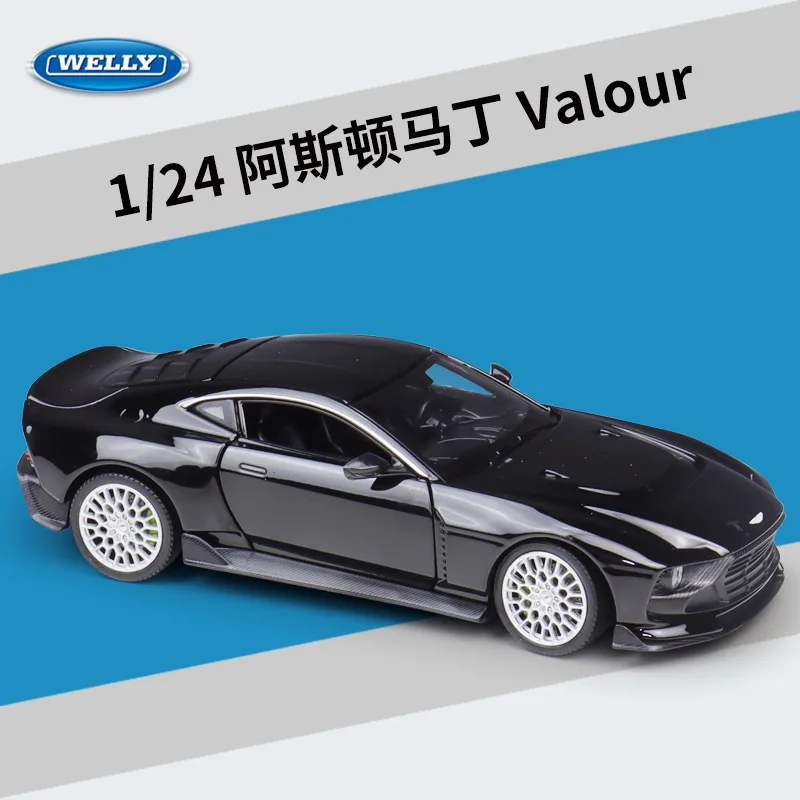 WELLY 1:24 Aston Martin Valour Model Car 2 WELLY 1:24 Aston Martin Valour Model Car - Image 2