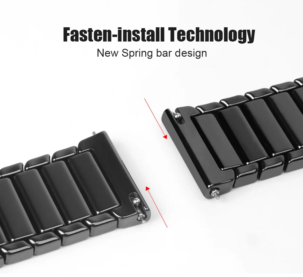 Ceramic Watch Strap for Samsung Galaxy Models 2 Ceramic Watch Strap for Samsung Galaxy Models - Image 2