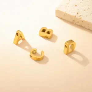 Stainless Steel Letter Pendant 8x9mm 8 S4f91ecdab0564e8d96e1177e71d7b330w