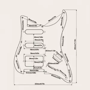 Vibrant Fender Stratocaster Pickguard Collection 15 S4fac082629984e8fb651db829c416294l