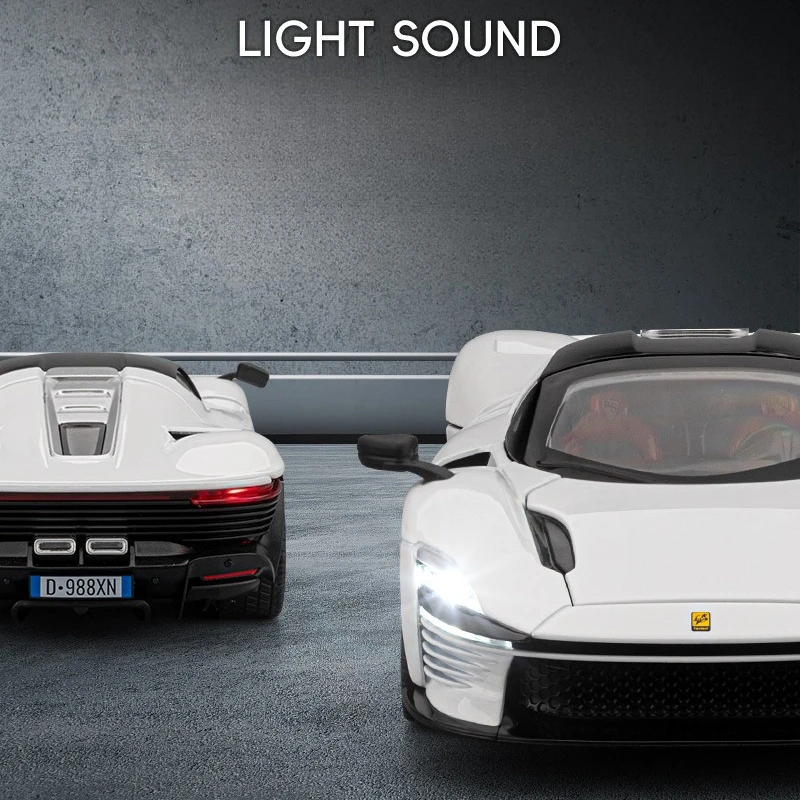 Ferrari SP3 1:22 Diecast Model with Sound & Light 3 Ferrari SP3 1:22 Diecast Model with Sound & Light - Image 3