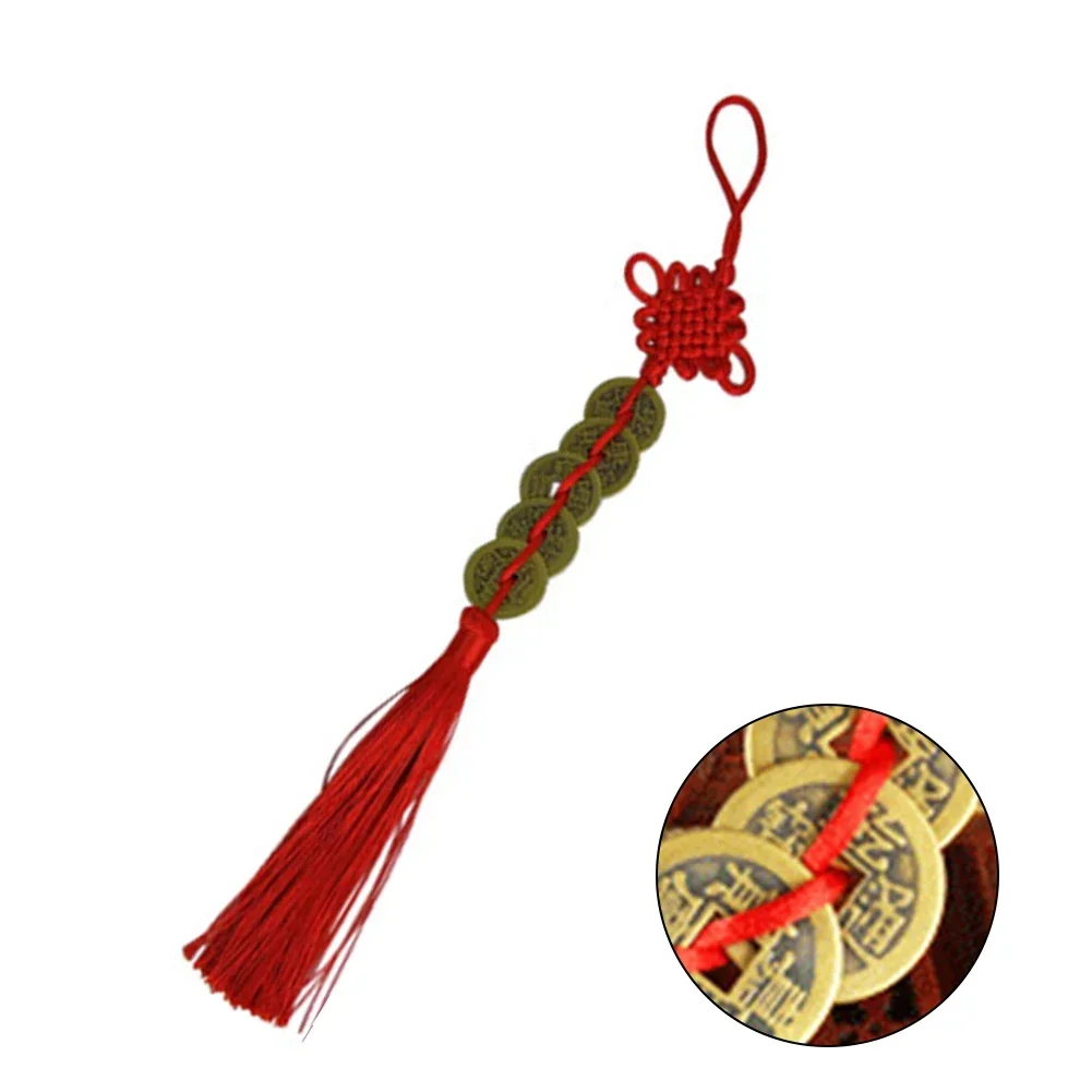 Traditional Chinese Knot Decor with Copper Coins 6 Traditional Chinese Knot Decor with Copper Coins - Image 6