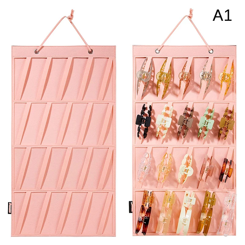 Pink Hair Clips Organizer Wall-Mount 8 Pink Hair Clips Organizer Wall-Mount - Image 8