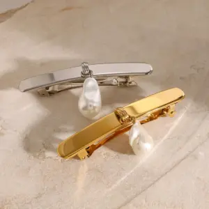 Stainless Steel Pearl Hair Clip for Women 7 S4fe0edbd940b4e48a21d5ecdca4e62f7f