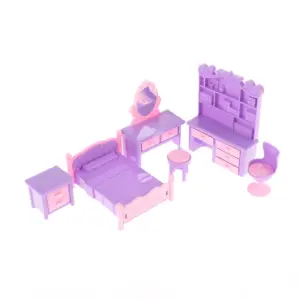 Vintage Pastel Dollhouse Miniature Furniture Set 19 S4fe4fb96eb744a0786cde4536e9d36c3w