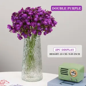 Blue Artificial Baby's Breath Bouquet - 42 Flowers 17 S500dda9f6a33433788071f0d55bdb566N