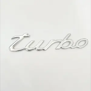 3D Metal Turbo Emblem for Cars—12.8cm x 3cm 16 S5010a9dacac54bdd89c143edb2e9fcf5F
