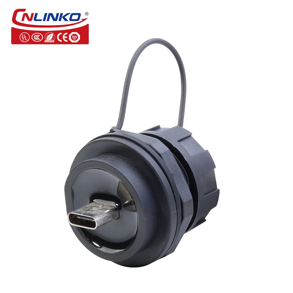 Waterproof USB Panel-Mount Socket with IP67 Rating 4 Waterproof USB Panel-Mount Socket with IP67 Rating - Image 4