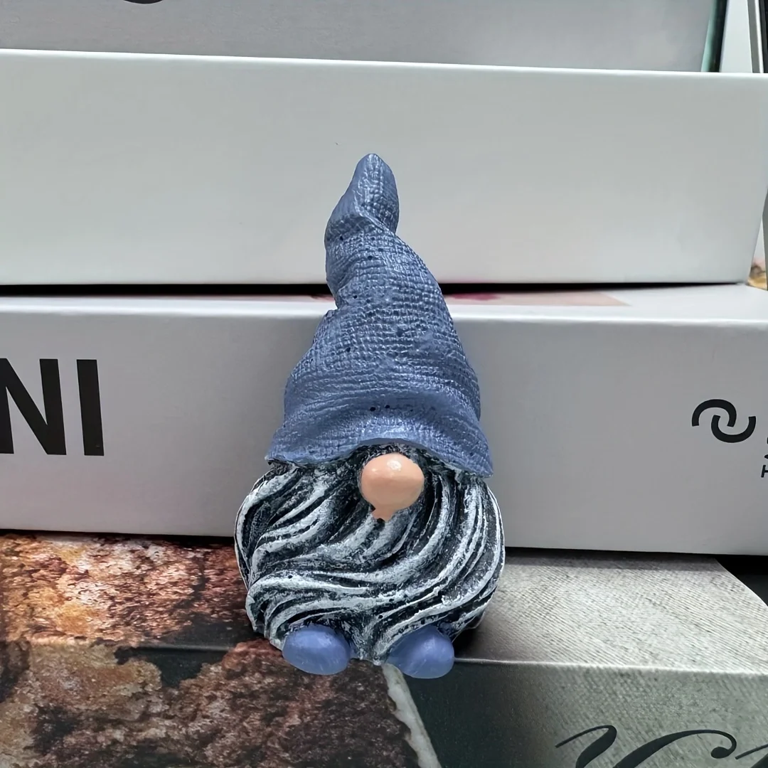 Colorful Fairy Tale Dwarf Garden Statue 4 Colorful Fairy Tale Dwarf Garden Statue - Image 4