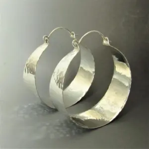 Silver Geometric Hoop Earrings for Women 9 S5071ea2ccd794aa3813a57f7b104af08e