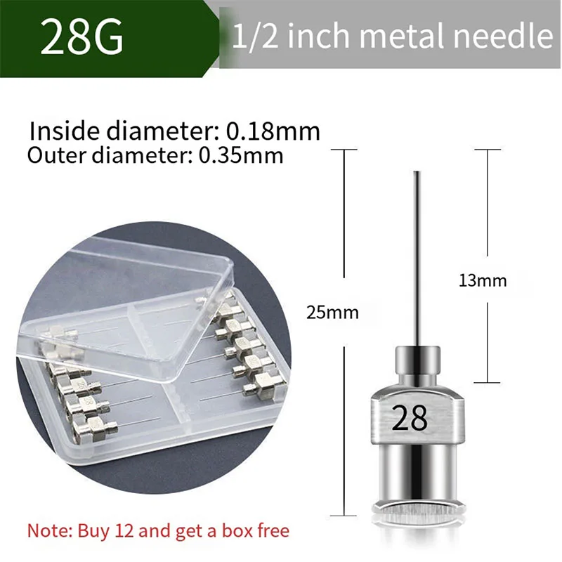 Stainless Steel Needle Tip Set for Repairs 6 Stainless Steel Needle Tip Set for Repairs - Image 6