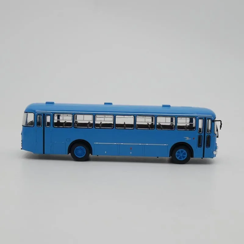 Blue Fiat 306 Bus Model 1/72 Diecast Collection 2 Blue Fiat 306 Bus Model 1/72 Diecast Collection - Image 2