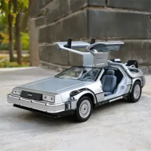 DeLorean Time Machine 1:24 Diecast Model 12 S508fbd610d854670856868d1c634c100X