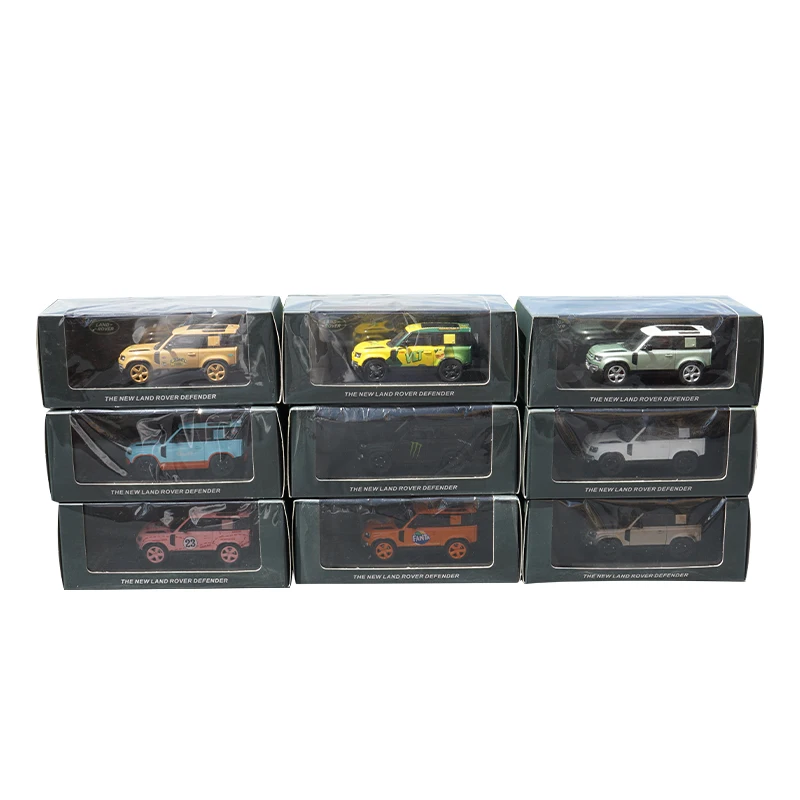 Land Rover Defender 90 Diecast Model 1:64 Scale 4 Land Rover Defender 90 Diecast Model 1:64 Scale - Image 4