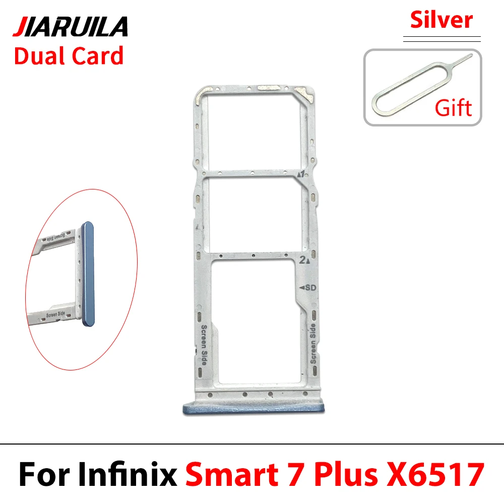 Infinix Smart 6-7+ SIM Card Tray Replacement 10 Infinix Smart 6-7+ SIM Card Tray Replacement - Image 10
