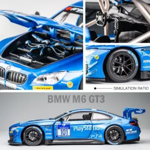 BMW M6 GT3 1:32 Scale Die-Cast Model 11 S50cc22dd574a4470b7e2bb47e4418149V