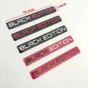 Black Edition Car Emblem Badge for Interiors 9 S50ccf4d491d04366b16eba1f56c94461z