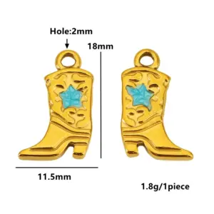 Stainless Steel High Heel Charm Set (5 pcs) 14 S50cd3229d8854edcb8fd0fc1385f8d3eE