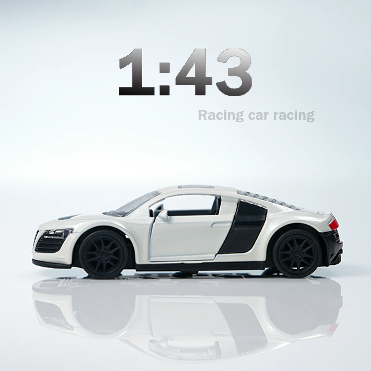 1:43 Die-Cast Supercar Model with Opening Doors 4 1:43 Die-Cast Supercar Model with Opening Doors - Image 4