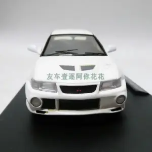White Mitsubishi Lancer Evolution Diecast Model 9 S50d6cde151c44af6b4111ed59a2fb2aaJ