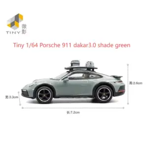 Green Porsche 911 Dakar 1:64 Scale Model 8 S50ed2fb1484a4ddba64008b2a1b57513Q
