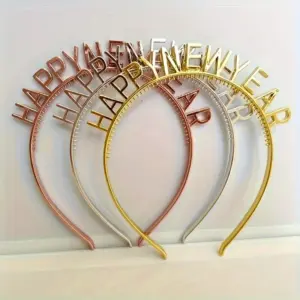 HAPPY NEW YEAR Headbands Set (6 Pieces) 8 S510257bb5f7a4f39991b341743b76afe2